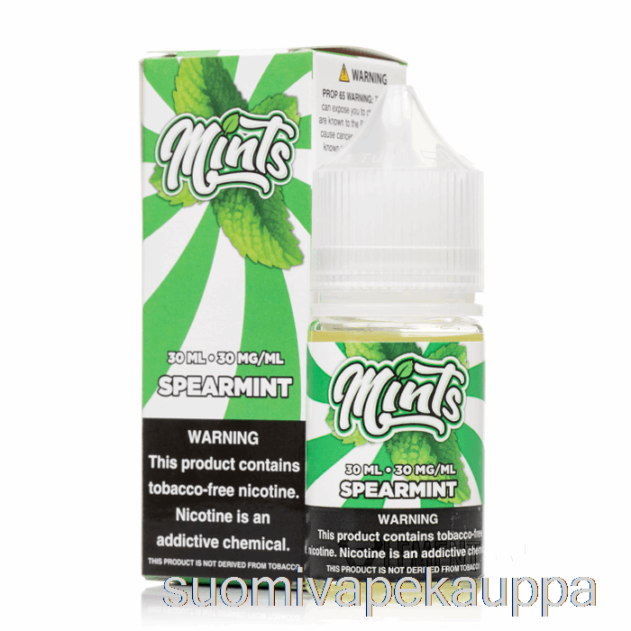 Vape Suomi Viherminttu Suolat - Mints Vape Co - 30ml 50mg